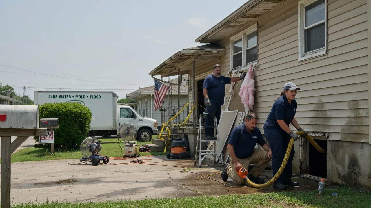 Water Damage Repair in Hot Springs Village, AR near me